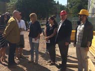 Кметът Фандъкова провери разширението на Първа английска гимназия