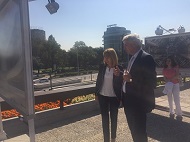 Кметът Йорданка Фандъкова и посланикът на Швейцария Денис Кнобел откриха Дните на Швейцария в София