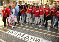 Около 90% от пешеходните пътеки около училища и детски градини са обновени