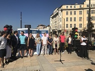 Инспектори с велосипеди откриха Европейската седмица на мобилността в София