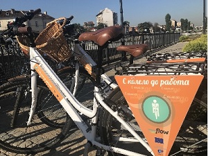 Инспектори с велосипеди откриха Европейската седмица на мобилността