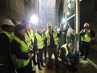 Кметът на София Йорданка Фандъкова провери строителството на третата линия на метрото