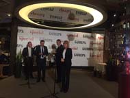 Кметът на София Йорданка Фандъкова участва в церемонията по връчване на наградите 