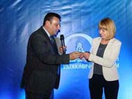 Кметът на София Йорданка Фандъкова получи награда от Българския икономически форум