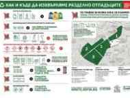 100 стикера информират къде и как да събираме отпадъците си разделно