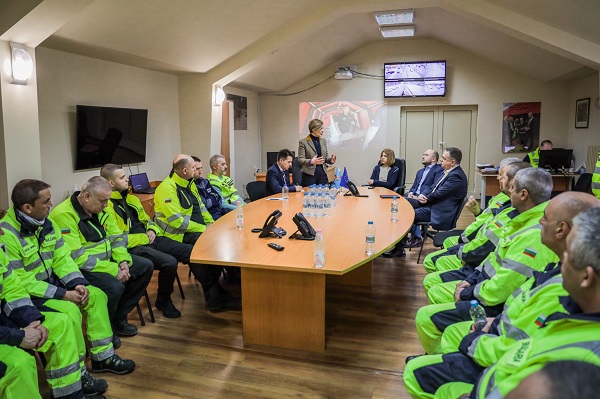 Посланикът на Турция у нас Айлин Секизкьок благодари на екипа, участвал в спасителните дейности след земетресението в южната ни съседка