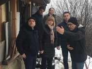 Кметът Фандъкова посети намясто образувалото се свлачище в Банкя