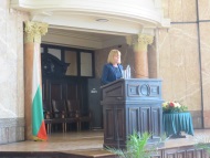 Кметът на София Йорданка Фандъкова поздрави Съвета на ректорите по повод 25 години от учредяването му