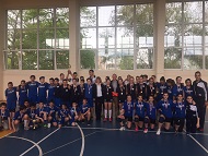 Кметът Йорданка Фандъкова връчи награди в турнир по волейбол, организиран от школата на Владо Николов