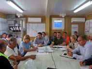 Кметът на София Йорданка Фандъкова присъства на седмичната оперативка на обект „Граф Игнатиев“