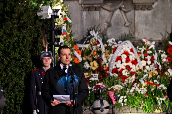 Васил Терзиев: Името на Васил Левски ще остане завинаги символ на несломимия български дух и на неговия стремеж към справедливост