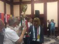 Кметът Фандъкова връчи купите на победителите в Световното отборно първенство по шахмат за незрящи