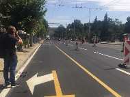 Крусев: Бус ленти в участък по бул.