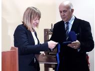 Кметът на София Йорданка Фандъкова  получи националната награда „Яков Крайков“ за принос към българската духовност
