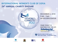 Столичната община ще се включи  в 24-тия Благотворителен базар на Международен женски клуб – София