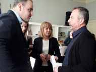 Кметът на София Йорданка Фандъкова се срещна с участниците в новогодишния концерт