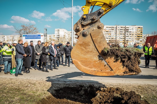 Започна разширението на Третата линия на метрото към ж.к. „Левски”