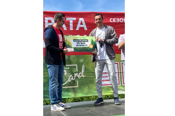 Васил Терзиев се включи в залесителната инициатива „Новата гора на София“