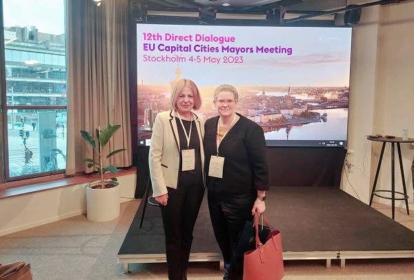 Кметът Йорданка Фандъкова участва в 12-я Директен диалог на кметовете на столици на Европейския съюз