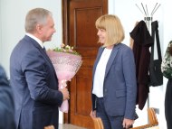 Среща между кмета на София Йорданка Фандъкова и делегация от правителството на Москва