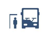 Автобуси 77, 82, 85, 86, 101 и 285 ще спират на съществуващата спирка с код 6430 „Метростанция 