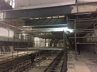Изпълнени са 90% от строителните работи на новата метростанция 