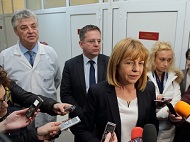 Фандъкова: Общо 15 млн. лв. инвестираме в общинските лечебни заведения