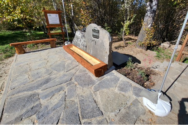 Изградена е нова чешма край местността Бели брези в планината Витоша