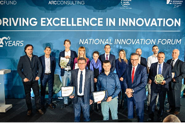 Васил Терзиев връчи наградите в конкурса „Иновативно предприятие на годината 2024“