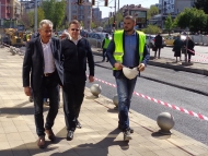 Зам.-кметът Дончо Барбалов провери ремонтните дейности на бул. „Арсеналски“