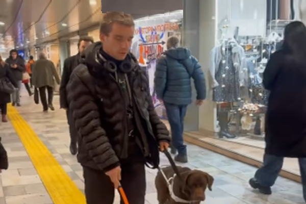 Първата водеща линия за незрящи в подлез в София вече е факт