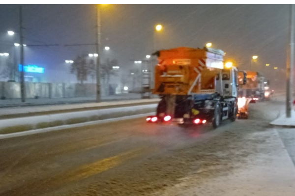 Информация за зимната обстановка в София на 11 януари към 6:30 ч.