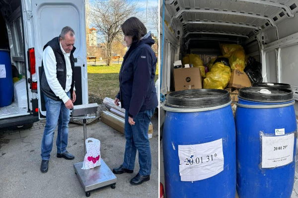 Над 1 тон опасни отпадъци предадоха разделно жителите на район 