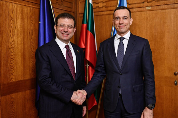 Кметът Васил Терзиев се срещна с кмета на Истанбул Екрем Имамоглу