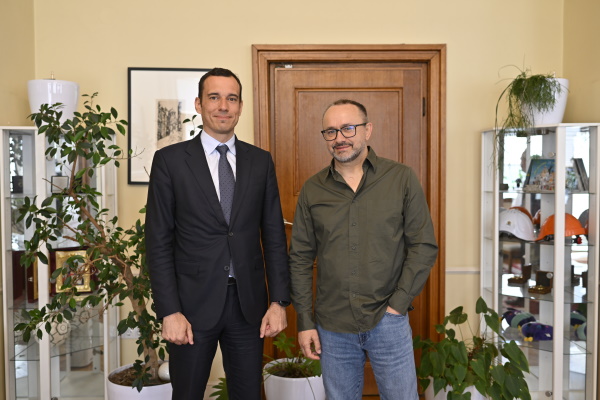 Кметът Васил Терзиев се срещна със световноизвестния руски режисьор Андрей Звягинцев