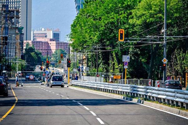 Одобрена е изпълнената постоянната организация на движение на ул.“Опълченска“ в участъка от бул.“Т.Александров“ до бул.“Сливница“