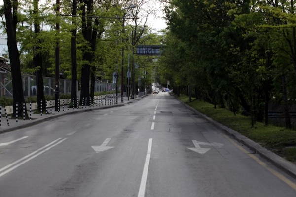 Извършва се текущ ремонт на участък от бул. “Евлоги и Христо Георгиеви“
