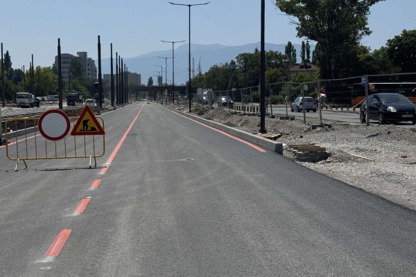 От 24 юли се въвежда нова временна организация на бул. „Рожен“