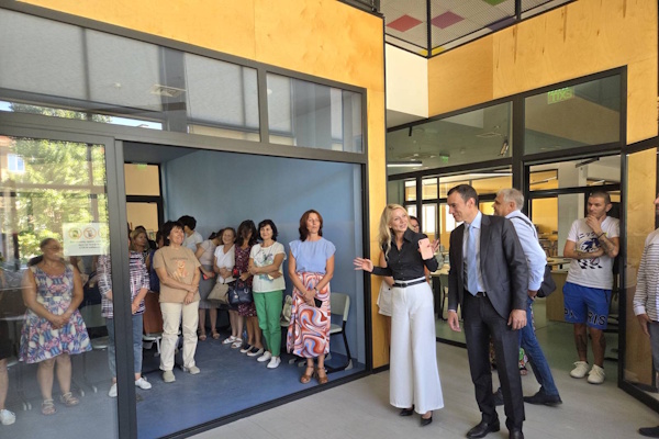 Васил Терзиев: Строителството на новия корпус  на 55. СУ „Петко Каравелов“ се изгражда в срок