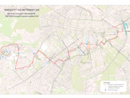 Линия 3 на Столичното метро ще се обслужва на 8 и 9 ноември от заместващ автобус М3