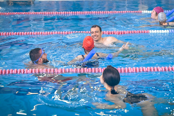 Васил Терзиев се включи в националния турнир по адаптирано плуване „Плуваме заедно“