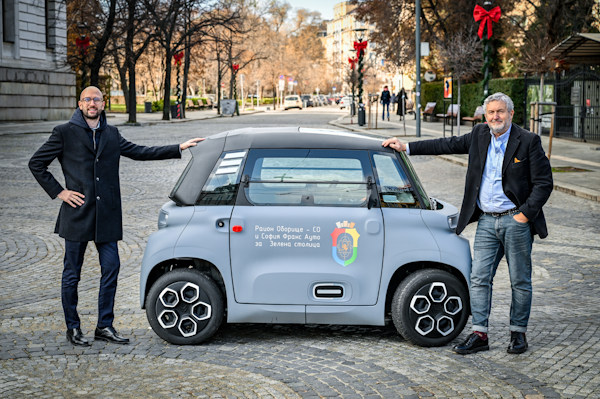 Район „Оборище“ тества малки електрически автомобили за нуждите на администрацията