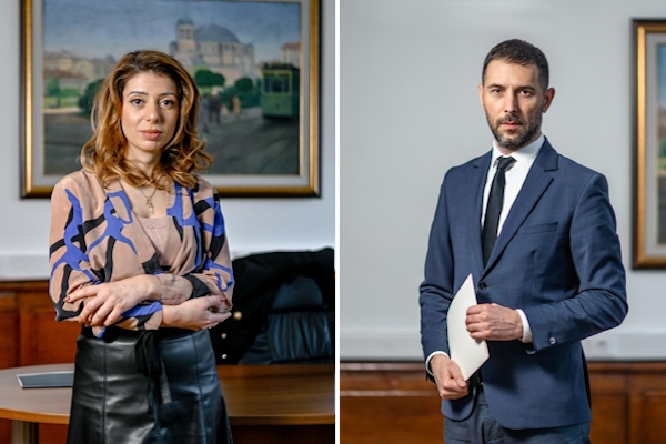 Десислава Желязкова и Любo Георгиев встъпиха днес в длъжност като заместник-кметове на Столична община