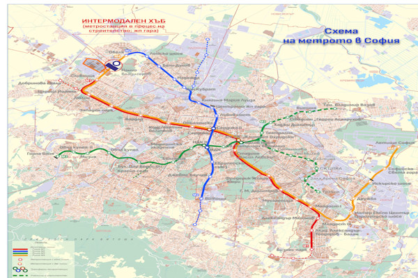 Стартират строителните дейности по разширението на метрото в района на парка на Военна академия