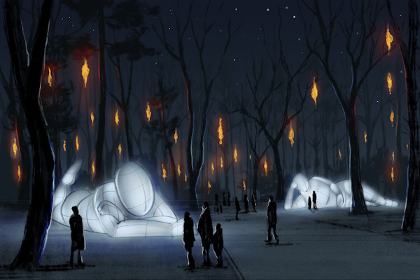 Магическата реалност на SOFIA LIGHTS се пренася в парка на Военната академия 