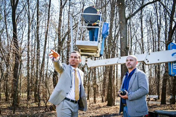 Столичната община продължава модернизацията на осветлението в Южния парк
