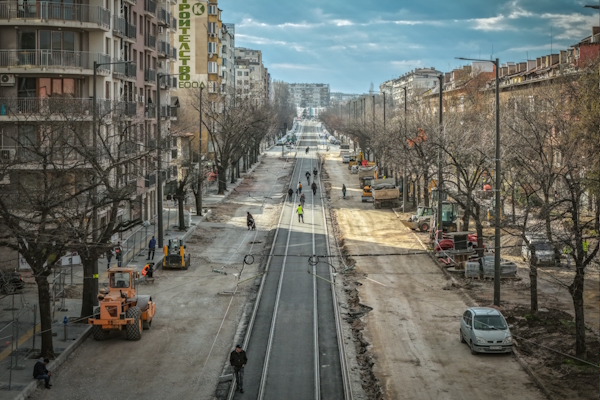 Васил Терзиев: Реконструкцията на бул. “Ал. Стамболийски“ завършва след два месеца при добри атмосферни условия