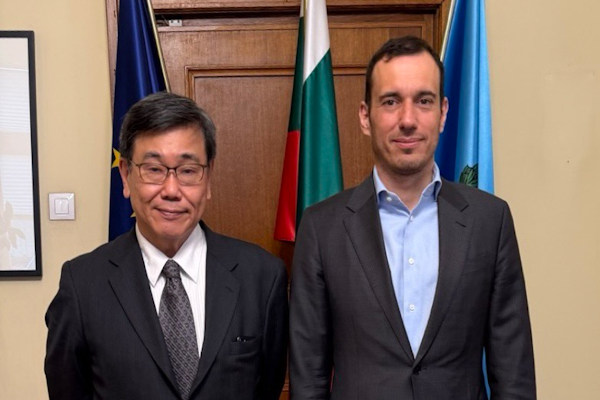 Васил Терзиев и посланикът на Япония в България обсъдиха възможности за сътрудничество в ключови сфери