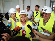 Кметът Фандъкова провери разширението на сградата на Първа английска гимназия и 112. училище