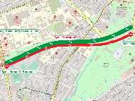 Във връзка с ремонта на пътните платна на бул. “България“ се променя временната организация на движение